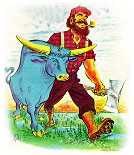 A "Tall Tale" - Paul Bunyan Trail